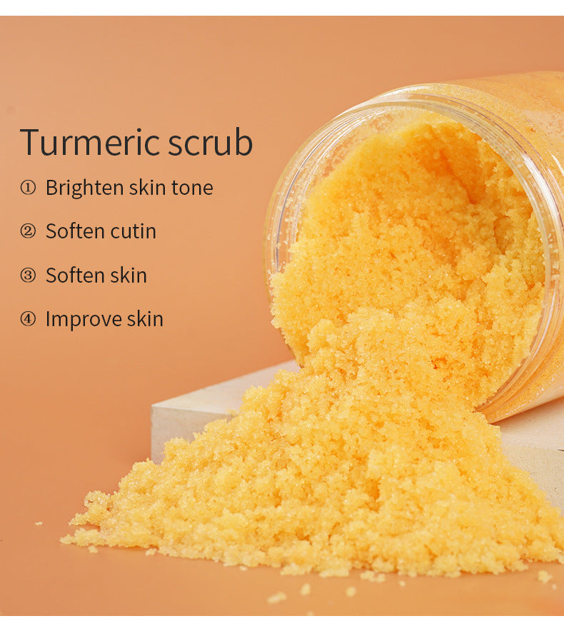 Natural Turmeric Face Scrub 220g - Gentle Exfoliation for Soft & Glowing Skin