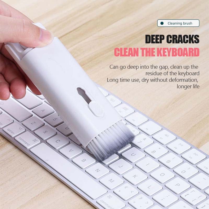 All-in-One Tech Cleaning Kit: Headset Cleaning Pen, Keyboard Brush & Keycap Puller