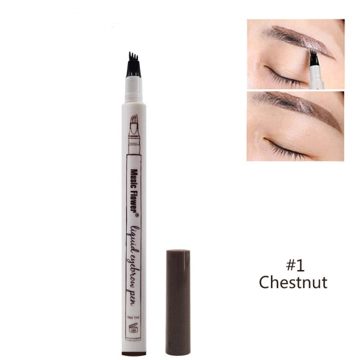 Waterproof Four-Tip Eyebrow Pen