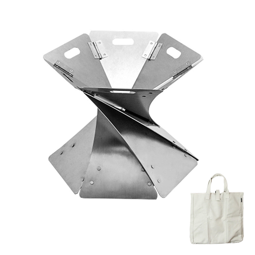 Foldable Stainless Steel Bonfire Heate