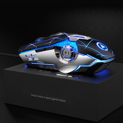 Wired Gaming Mouse with Silent Mechanical Clicks