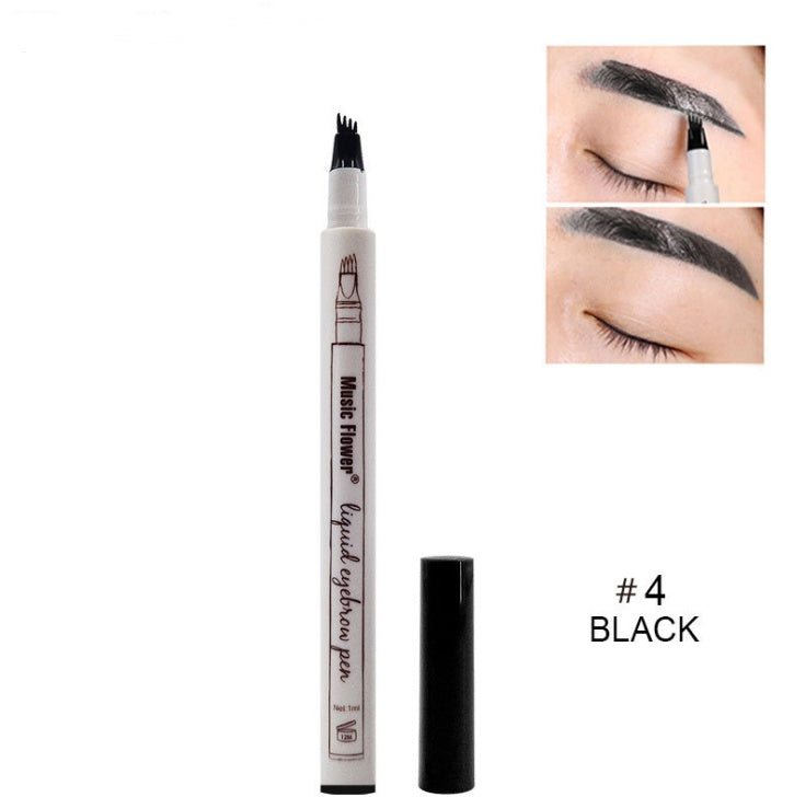 Waterproof Four-Tip Eyebrow Pen