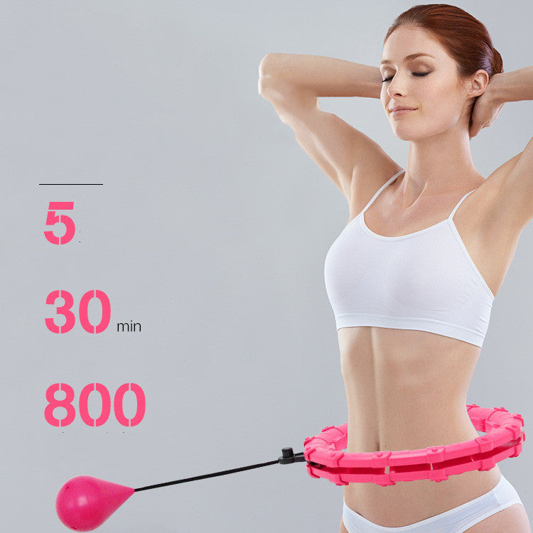 Adjustable Fitness Hoop for Abdominal Exercise