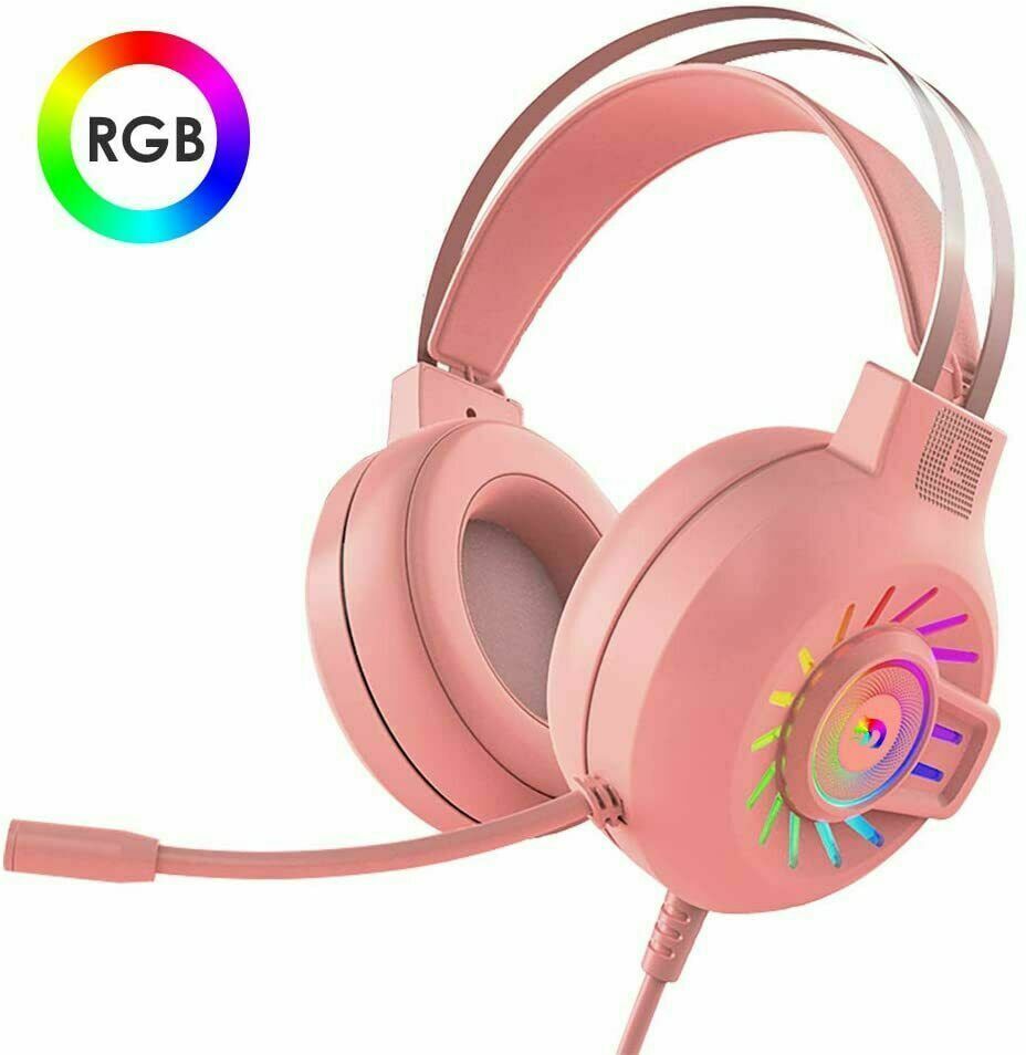 3,5-mm-Gaming-Headset mit Mikrofon für PC, PS4, Nintendo