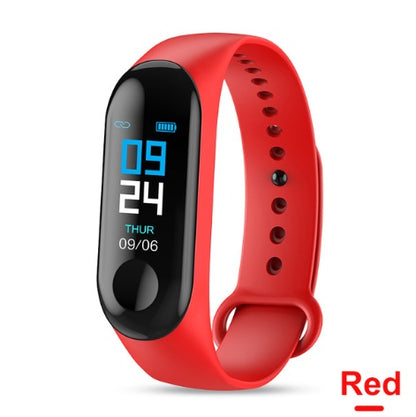 Smart Bracelet M3: Heart Rate, Blood Pressure, and Activity Tracker