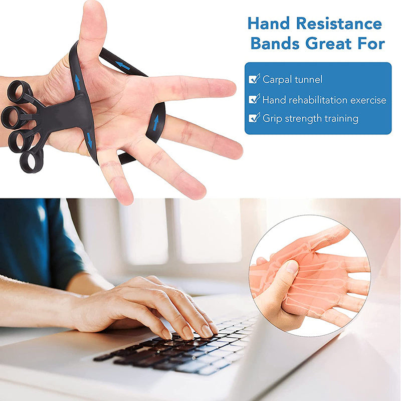 Silicone Finger Exercise Grip Trainer