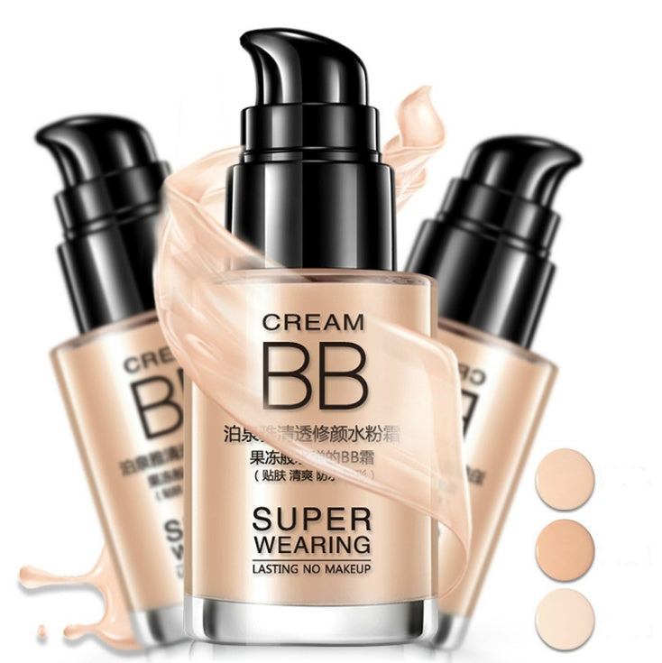 Crema BB de maquillaje nude hidratante