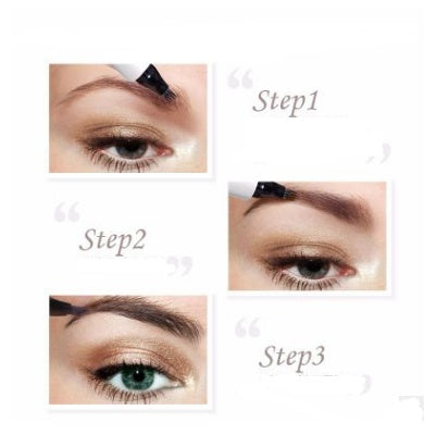 Waterproof Four-Tip Eyebrow Pen