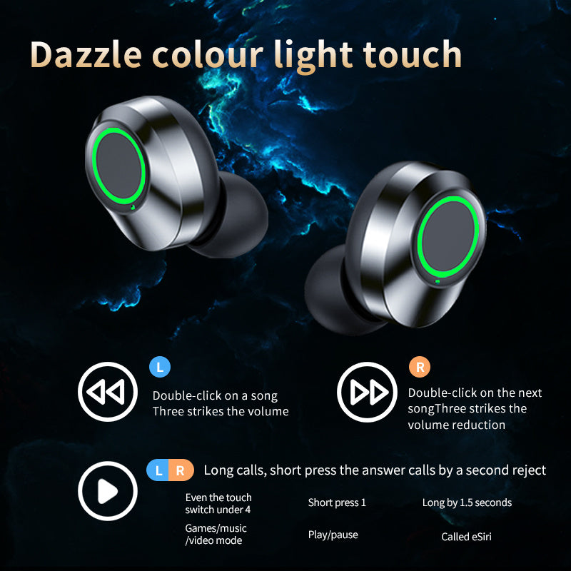 Auriculares inalámbricos Bluetooth YD03 con pantalla LED