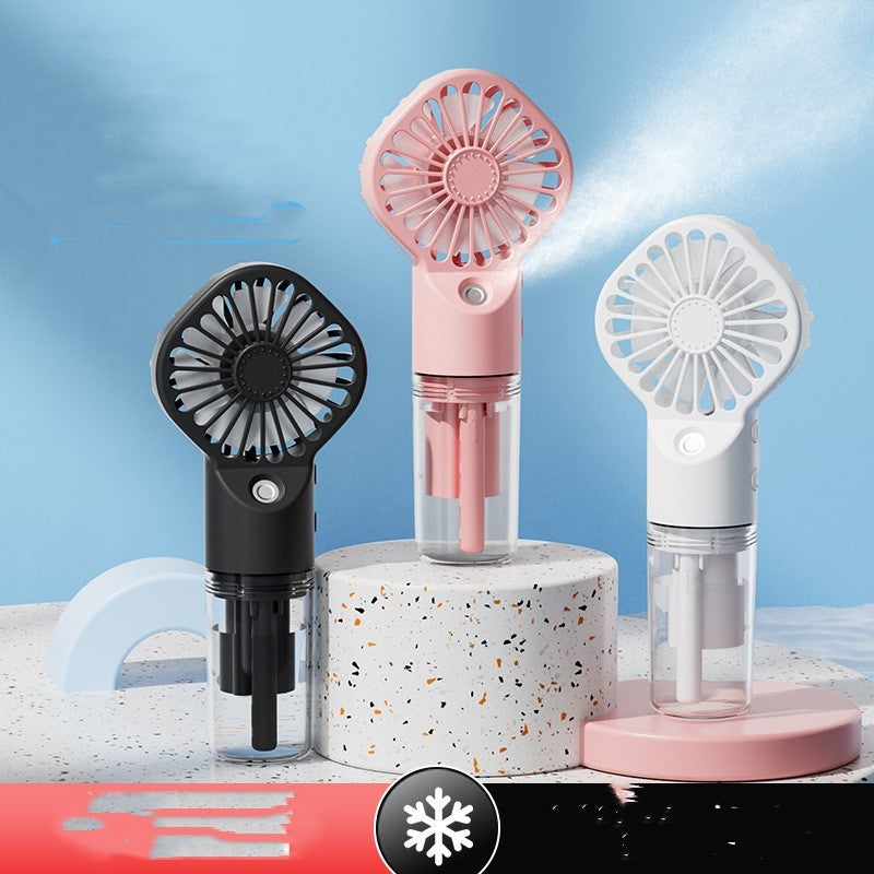 Portable USB Spray Fan with Fast Cooling