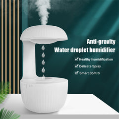 Humidificador de aire con gotas de agua levitantes