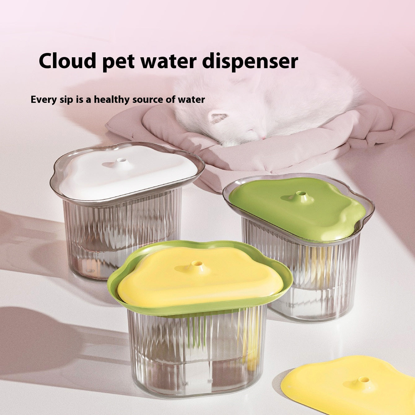 Automatic Pet Water Dispenser with Filter and Heater