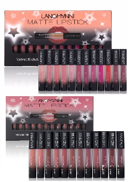 Samtmattes Lippenstiftset