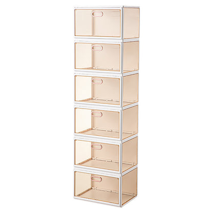 Organizador de caja de almacenamiento de zapatos plegable