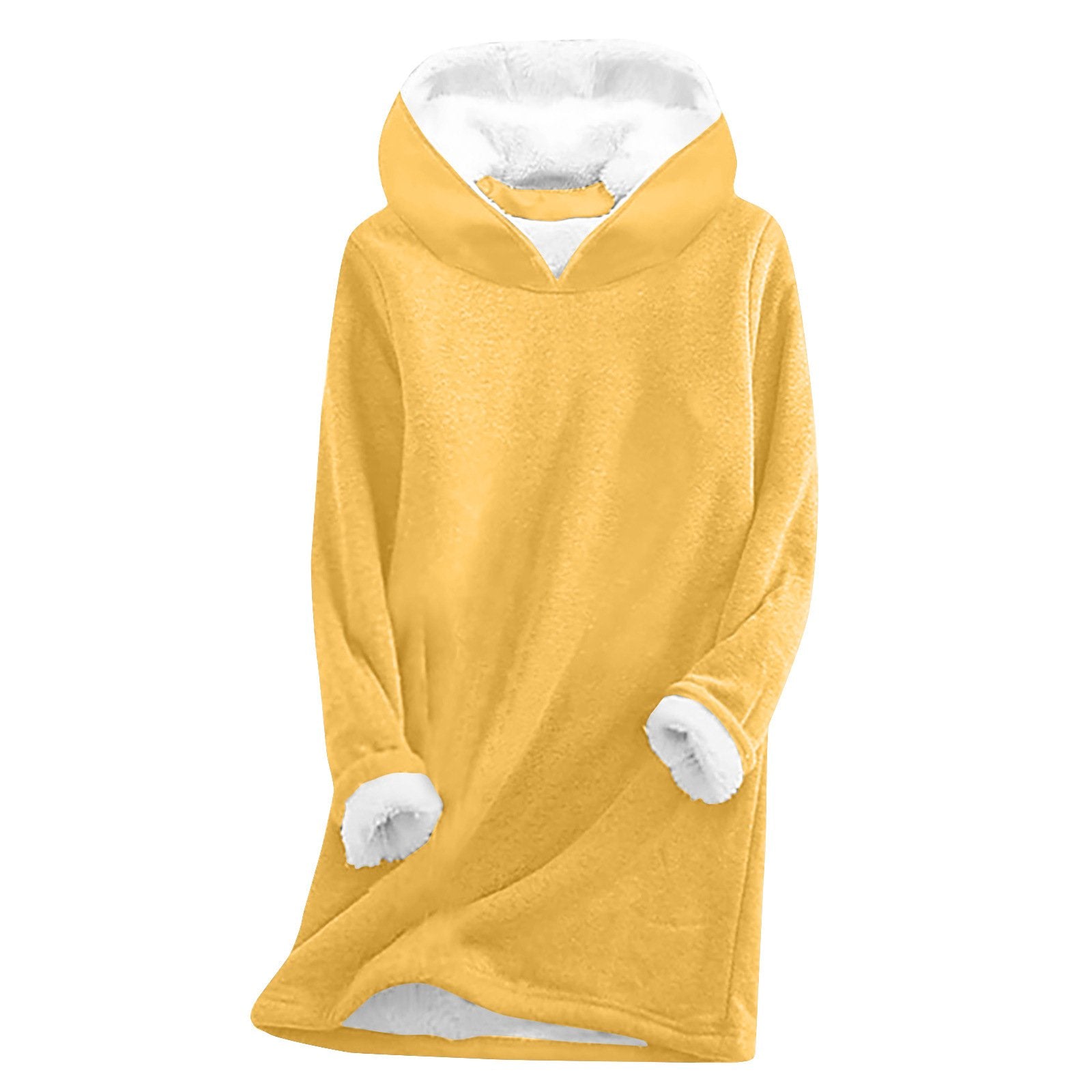 Long Sleeve Casual Thickening Fleece Sweatshirt,blanket hoodie