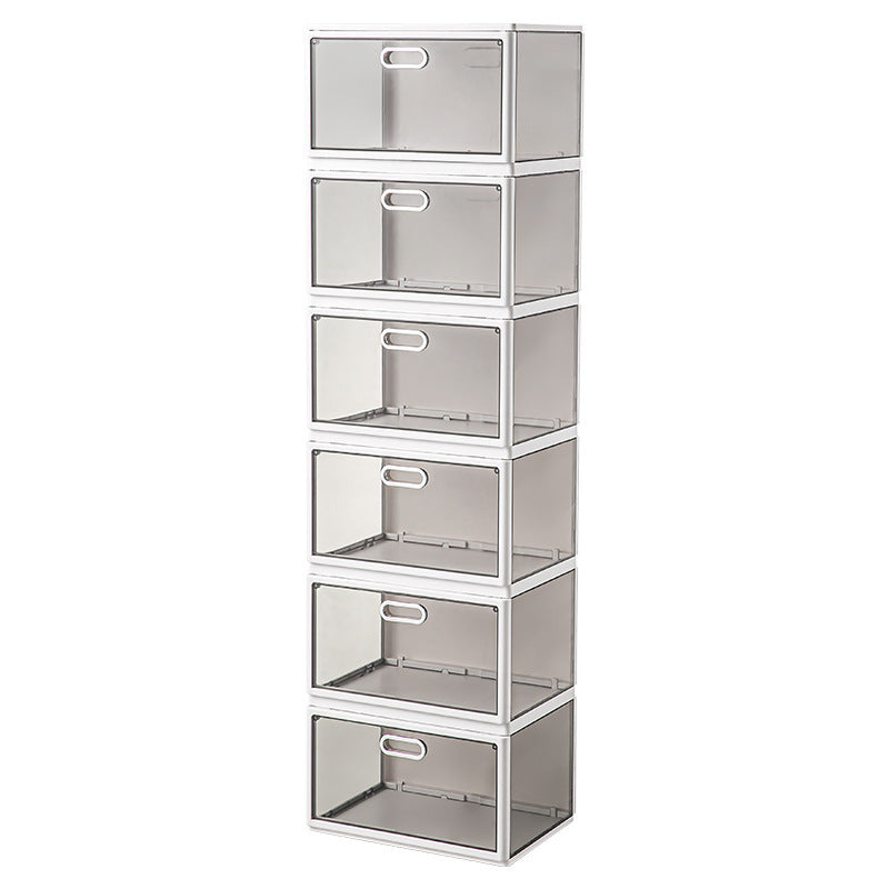 Organizador de caja de almacenamiento de zapatos plegable