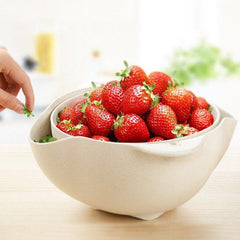 Ultimate Fruit & Veggie Wash Bowl,Clean Produce in Minutes