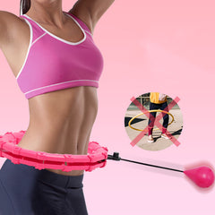 Aro de fitness ajustable para ejercicio abdominal.