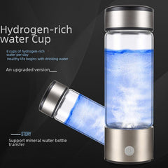 Electrolyzed Water on-the-Go,Achieve Optimal Hydration with This Hydrogen Rich Water Bottle,Eco-Friendly Hydrogen Rich Water Bottle