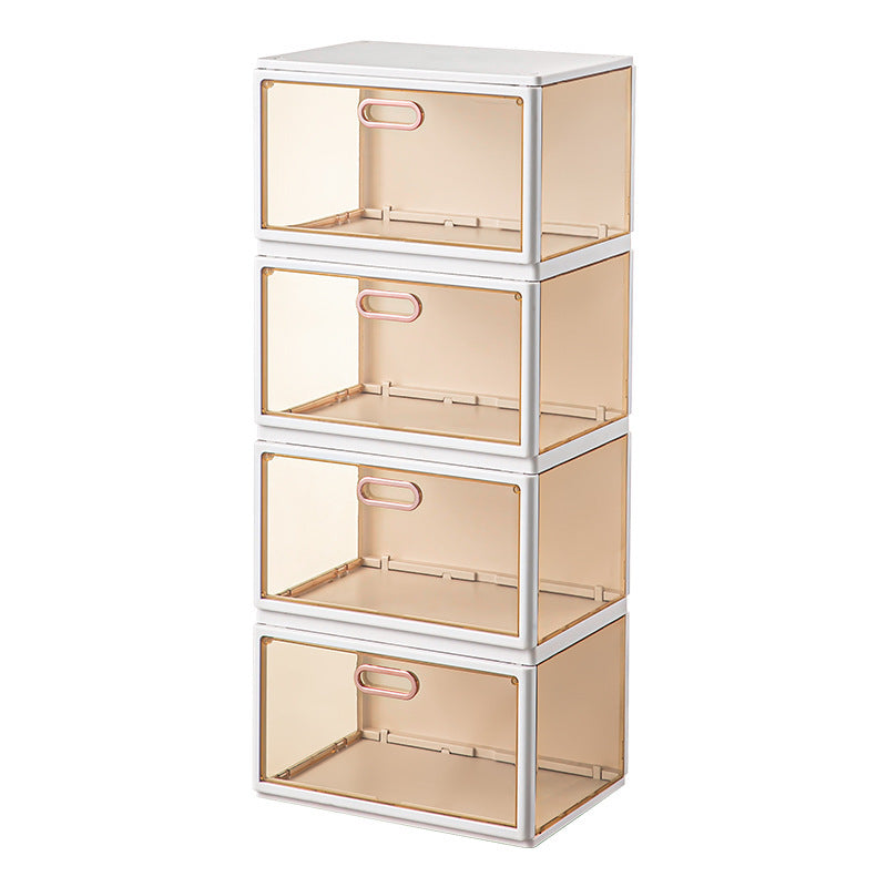 Organizador de caja de almacenamiento de zapatos plegable