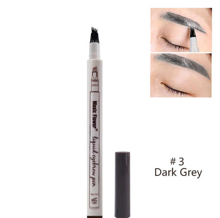 Waterproof Four-Tip Eyebrow Pen