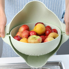 Ultimate Fruit & Veggie Wash Bowl,Clean Produce in Minutes