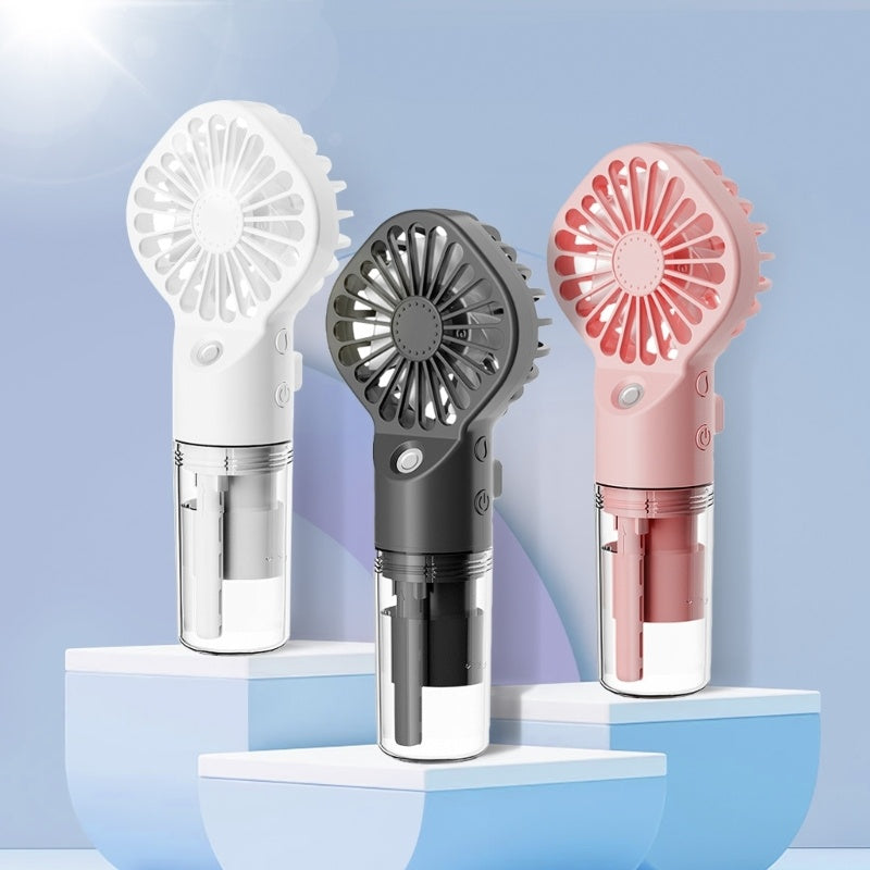 Portable USB Spray Fan with Fast Cooling