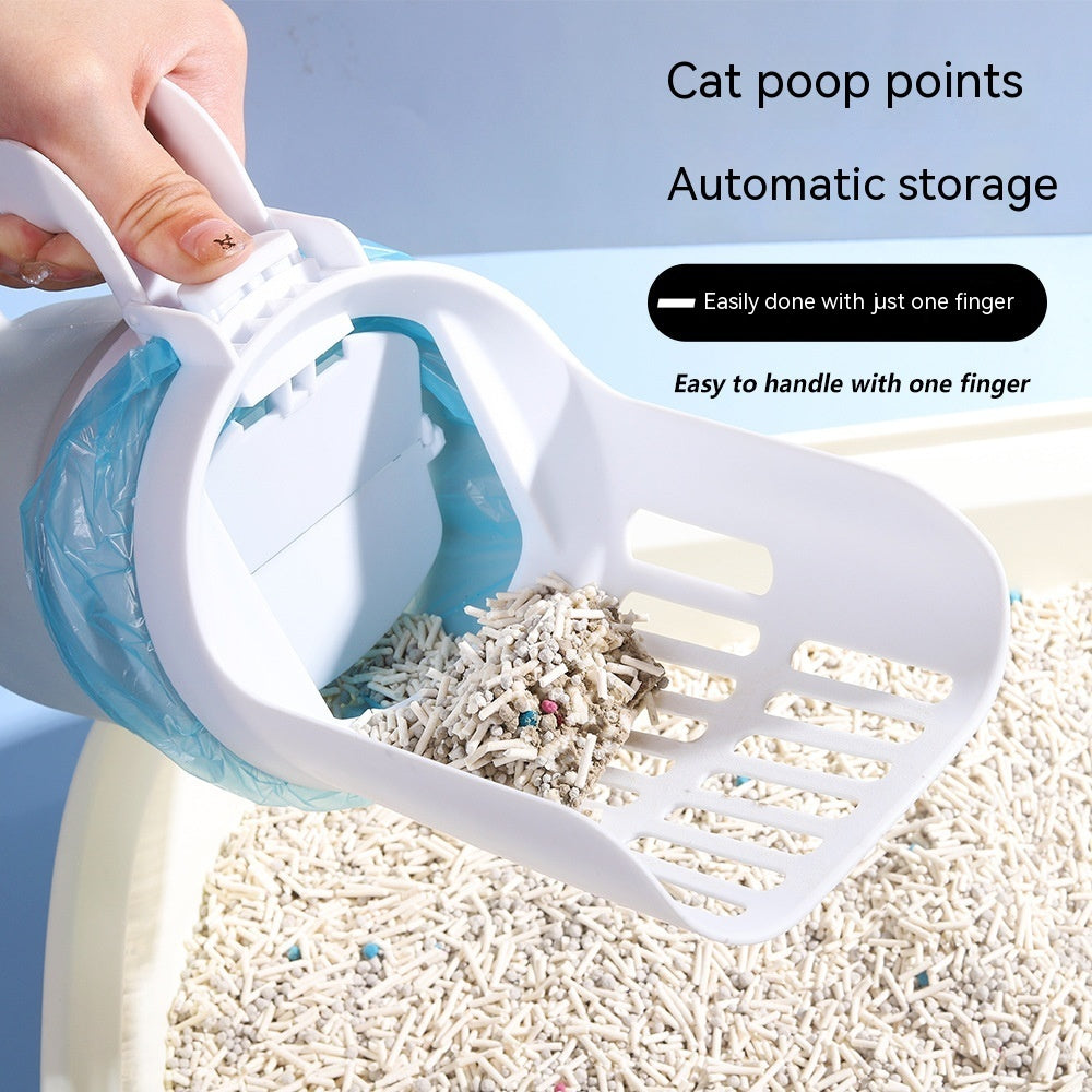 2-in-1 Cat Litter Scoop with Refill Bags