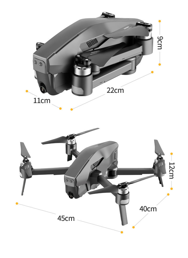 Faltbare GPS-Drohne mit HD-Kamera