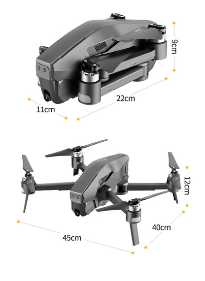 Drone GPS plegable con cámara HD