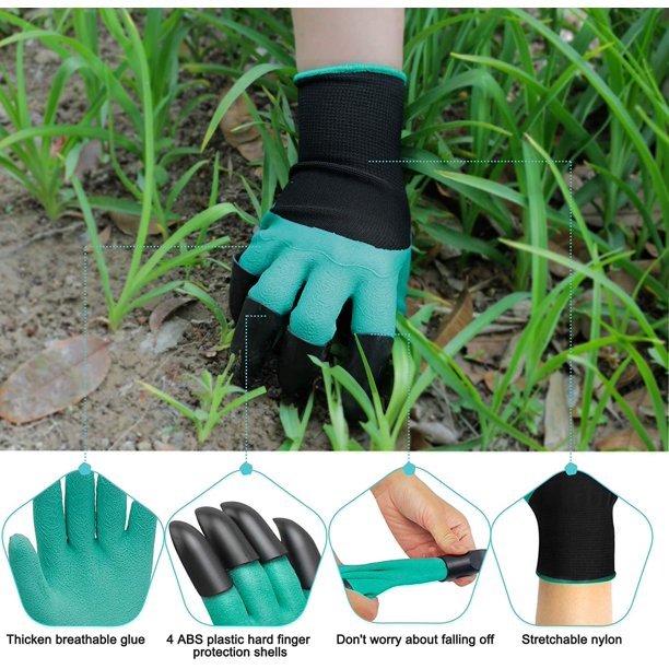 Garden Gloves with Claws | Waterproof, Breathable, Universal Size