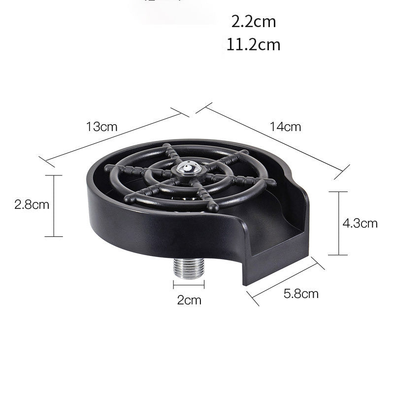 Automatic High-Pressure Cup Washer for Bar Counters