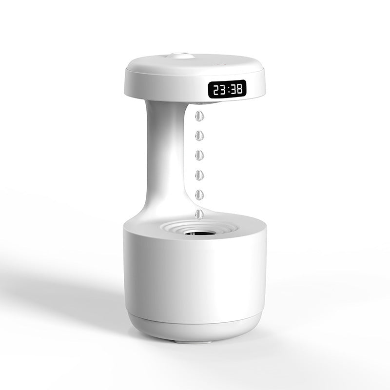 Humidificador de aire con gotas de agua levitantes