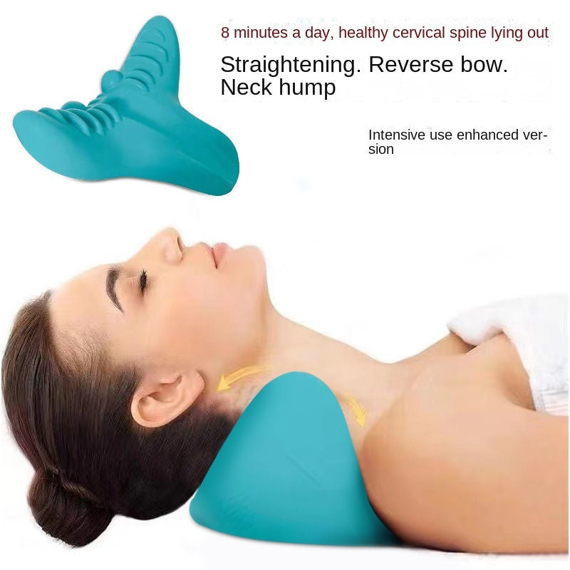 Almohada y corrector de masaje de cuello