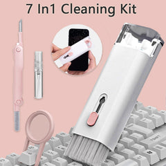 All-in-One Tech Cleaning Kit: Headset Cleaning Pen, Keyboard Brush & Keycap Puller