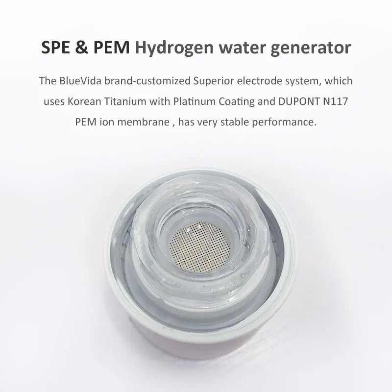 Hydrogen Water Bottle Generator Anti-Aging 3000mAh Large Capacity Long Working Times Portable for Sports