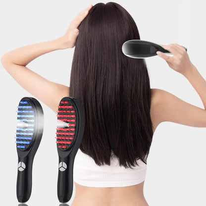 Electric Massage Comb Anti-Hair Loss Meridian Scalp Stress Innovative Care Massage Restoring Hair Hair Comb Device Brush Re E8P0