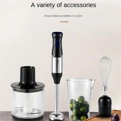 4-In-1 Handheld Blender Set,Including Multi-Function Stick