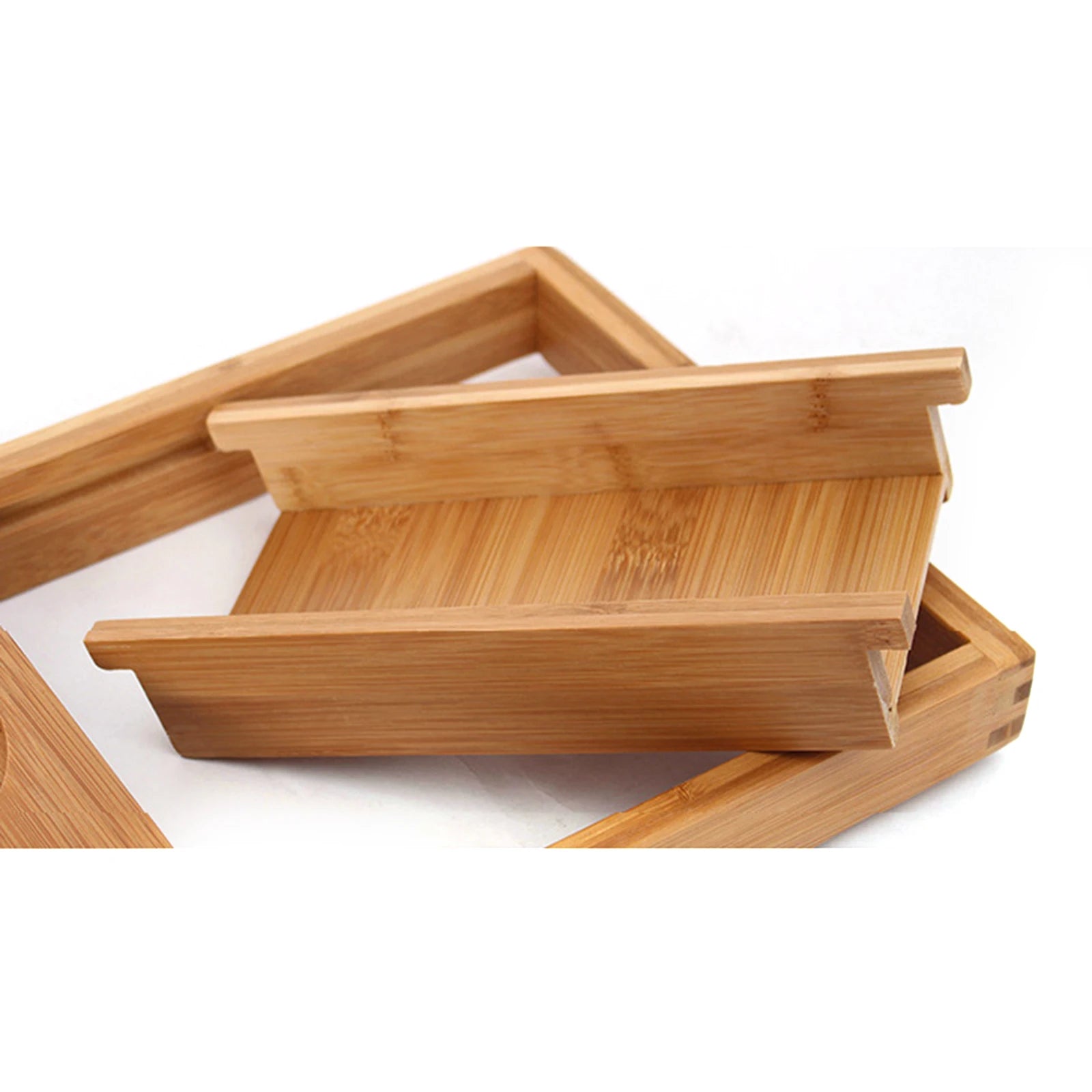 Wooden Bath Caddy Bath Board Shelf Tablet/Phone Red Wine Cup Slot Holder Tray For Home Decoration