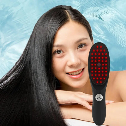 Electric Massage Comb Anti-Hair Loss Meridian Scalp Stress Innovative Care Massage Restoring Hair Hair Comb Device Brush Re E8P0