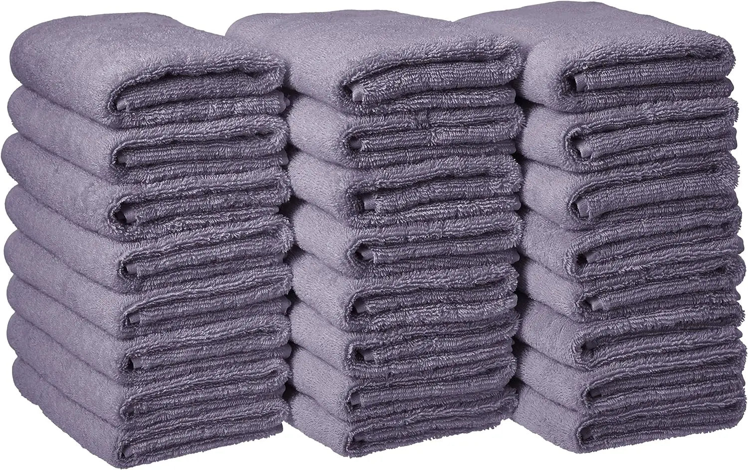 Cotton Hand Towel, 24-Pack, White, 14"L x 8"W