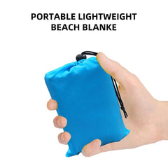 Estera de playa impermeable, colchoneta Extra grande para acampar al aire libre, manta plegable, colchón de bolsillo sin arena, estera de Picnic ligera portátil