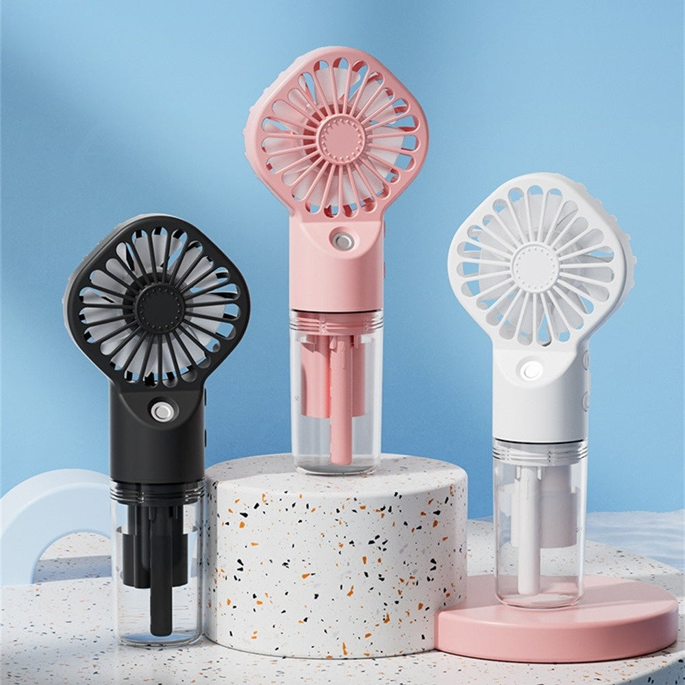 Portable USB Spray Fan with Fast Cooling