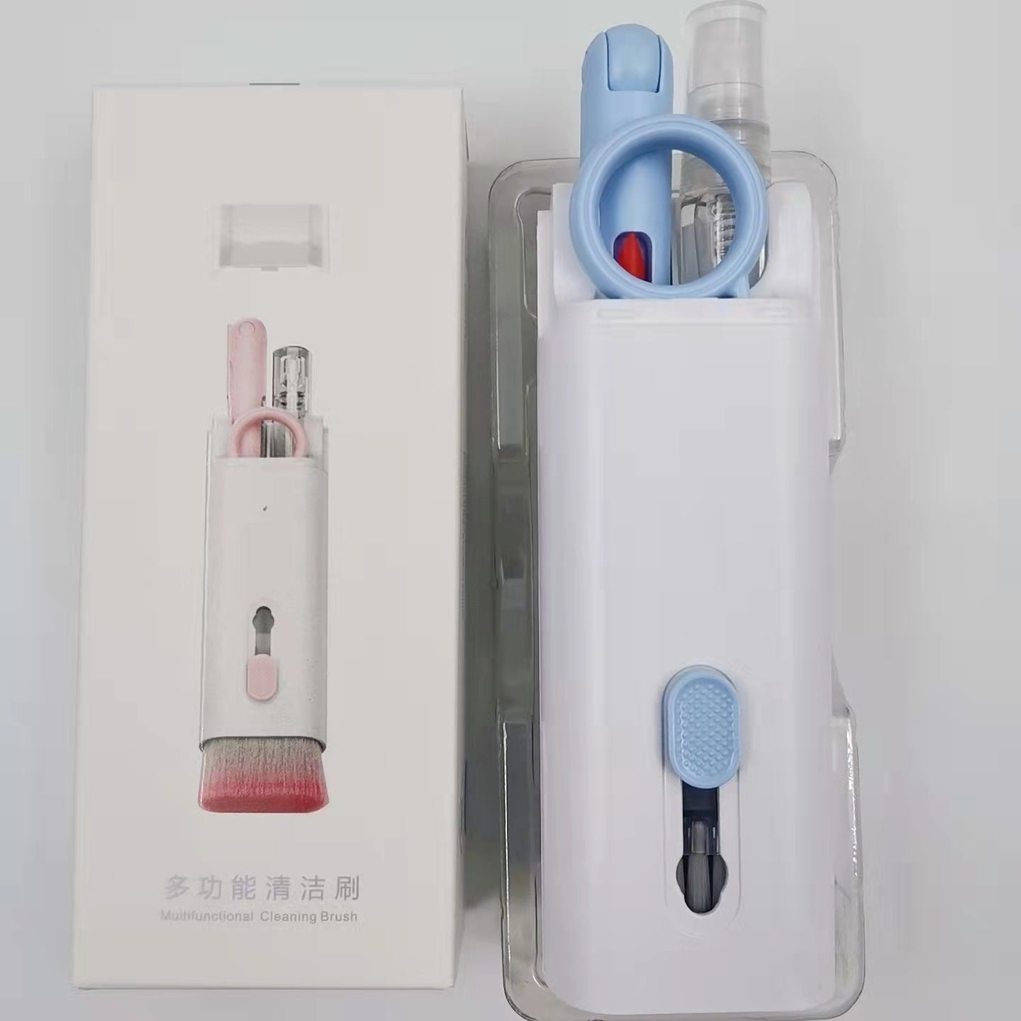 All-in-One Tech Cleaning Kit: Headset Cleaning Pen, Keyboard Brush & Keycap Puller