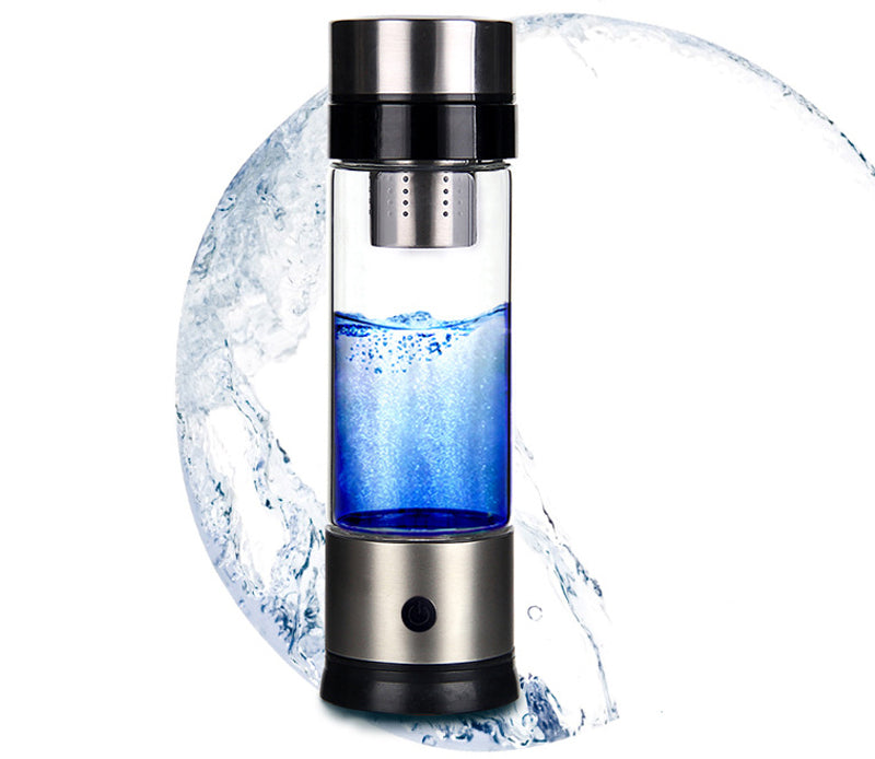 Portable Hydrogen Rich Water Generator Bottle & Filter,3-Minute Electrolysis for Enhanced Cellular Health,Rich in Antioxidants & Improved Hydration