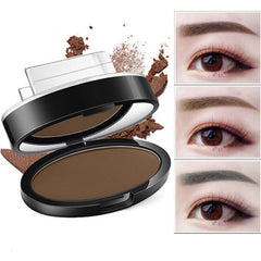 Waterproof Eyebrow Powder Stamp Stencil Kit