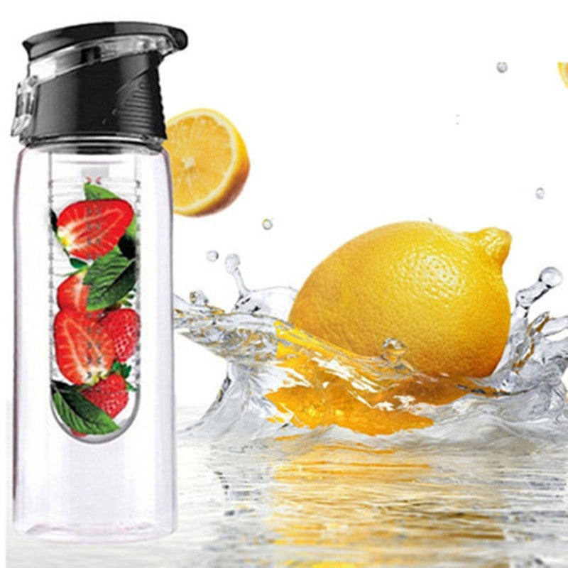 Fruit infused water bottle