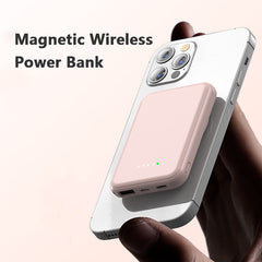 Mini Magnetic Wireless Power Bank 5000mAh