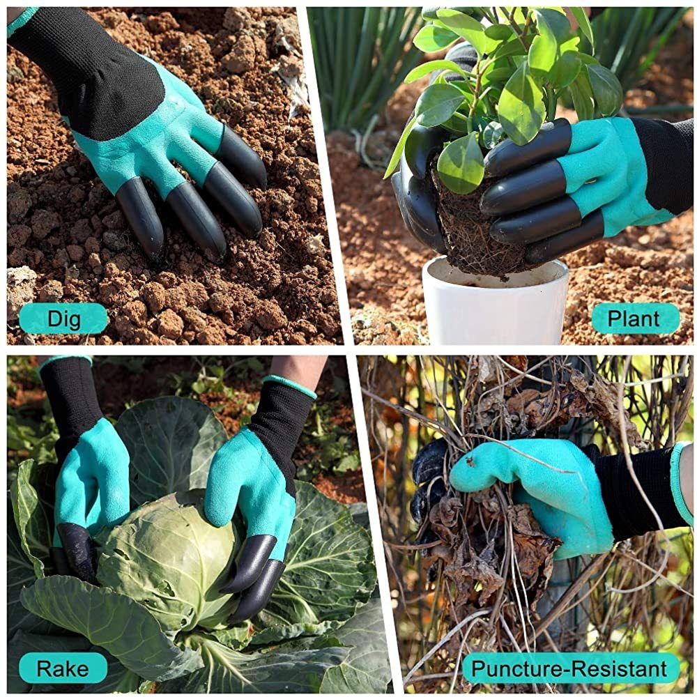 Garden Gloves with Claws | Waterproof, Breathable, Universal Size