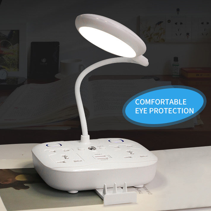 Lámpara de escritorio LED USB ajustable con control remoto